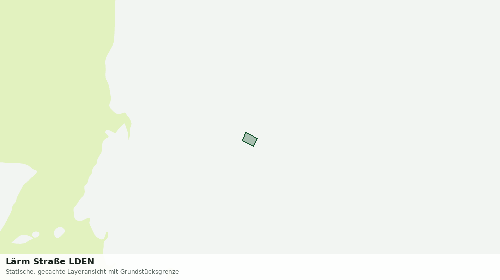 Statische Kartenansicht: Lärm Straße LDEN