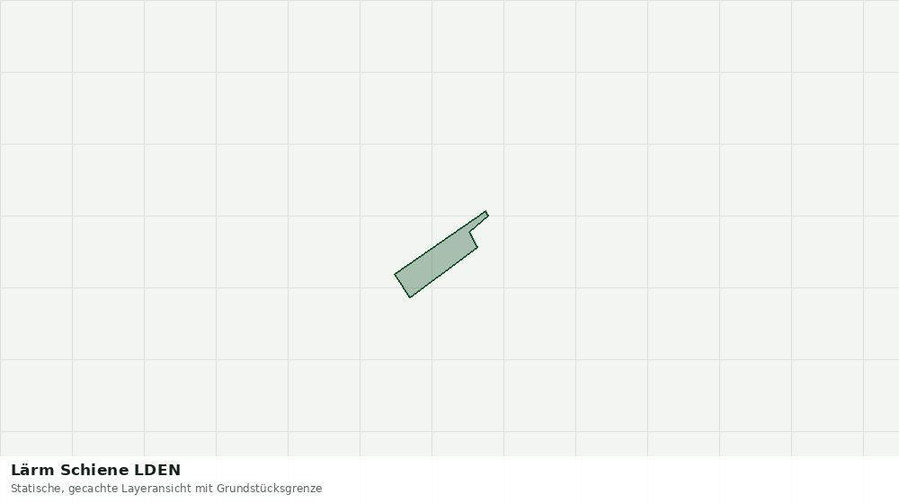 Statische Kartenansicht: Lärm Schiene LDEN