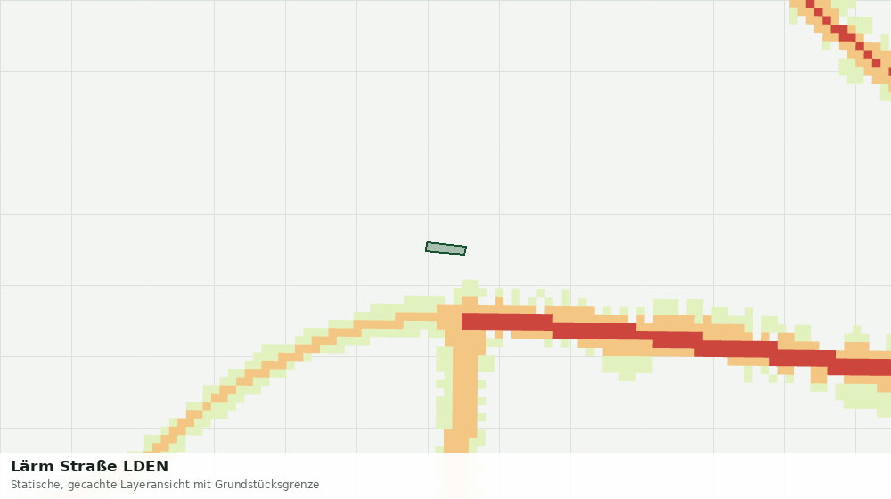 Statische Kartenansicht: Lärm Straße LDEN
