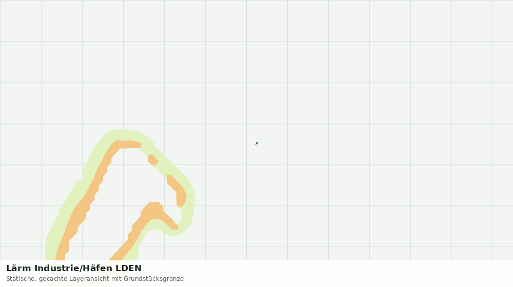 Statische Kartenansicht: Lärm Industrie/Häfen LDEN