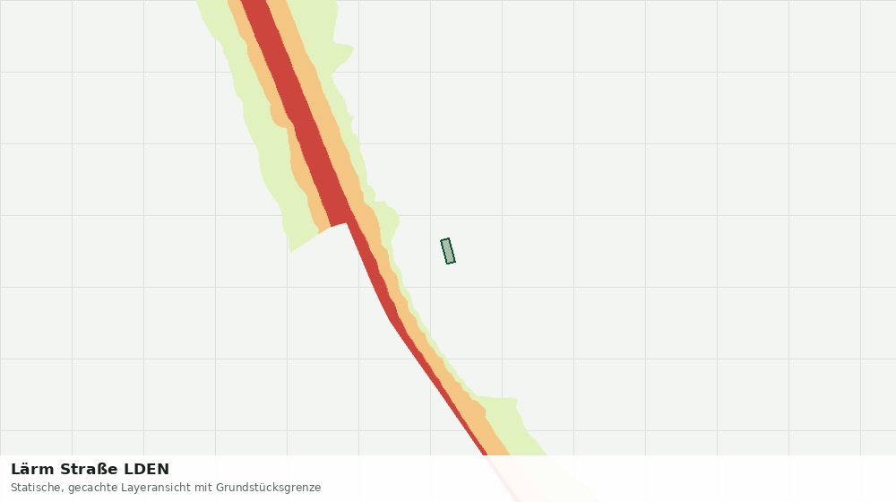 Statische Kartenansicht: Lärm Straße LDEN