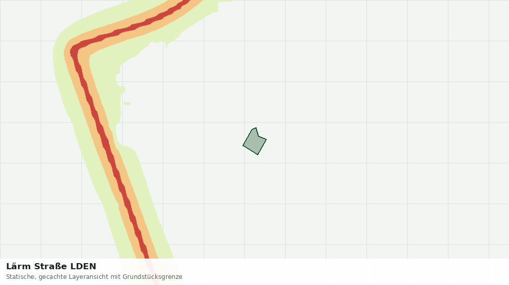 Statische Kartenansicht: Lärm Straße LDEN