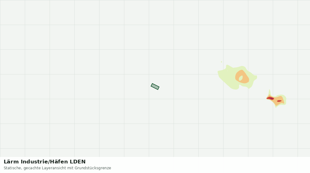 Statische Kartenansicht: Lärm Industrie/Häfen LDEN