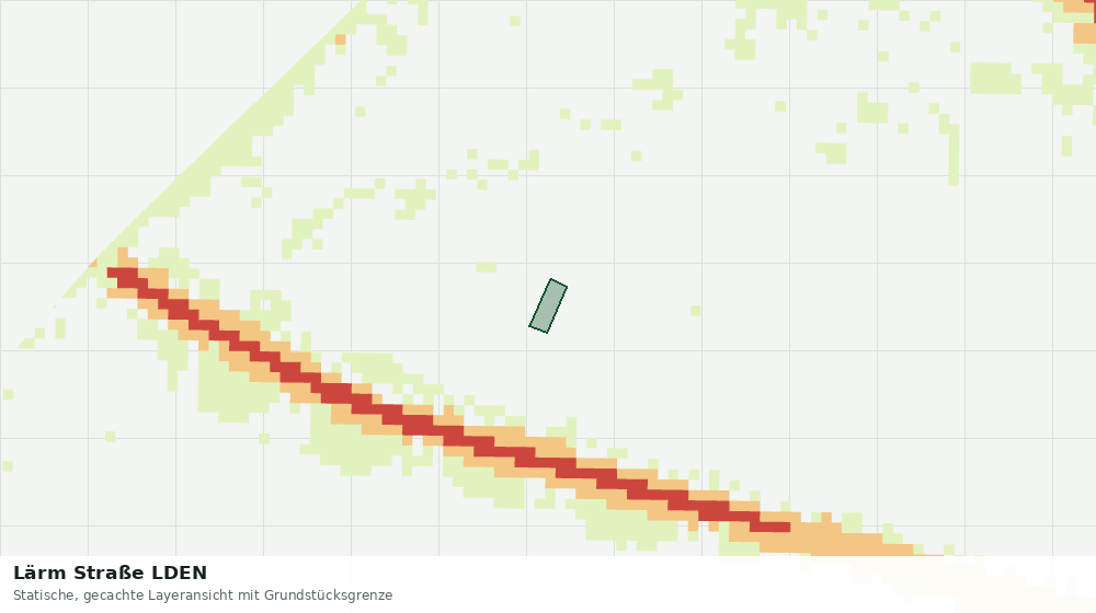 Statische Kartenansicht: Lärm Straße LDEN