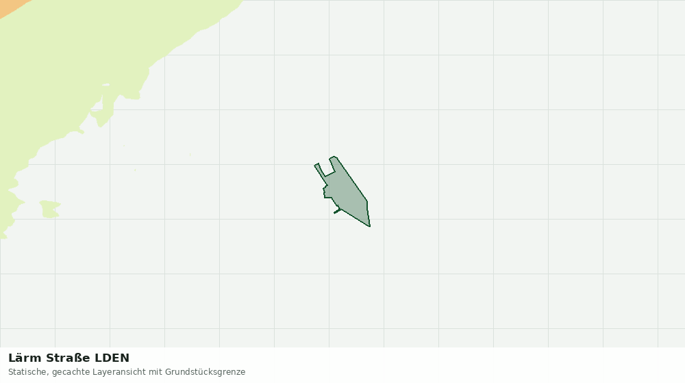 Statische Kartenansicht: Lärm Straße LDEN