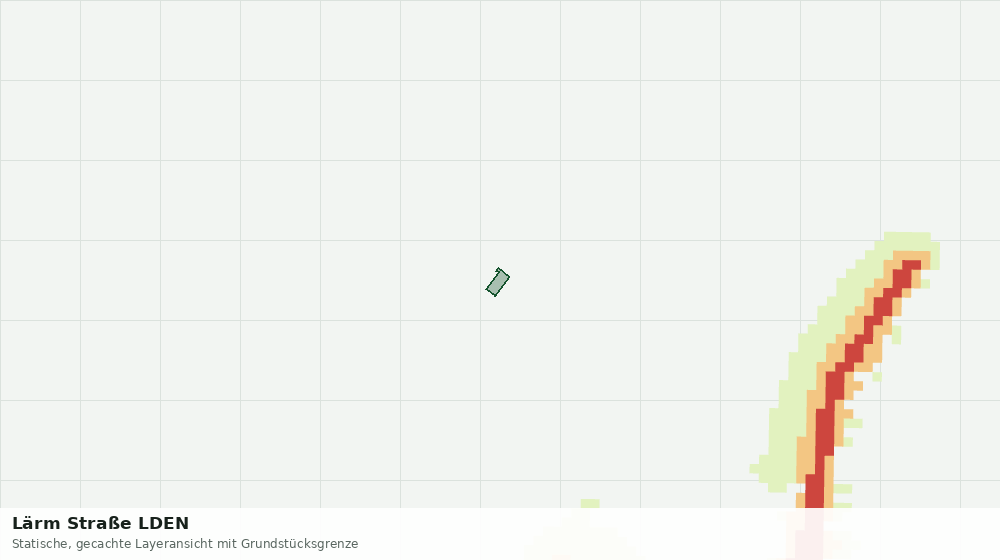 Statische Kartenansicht: Lärm Straße LDEN