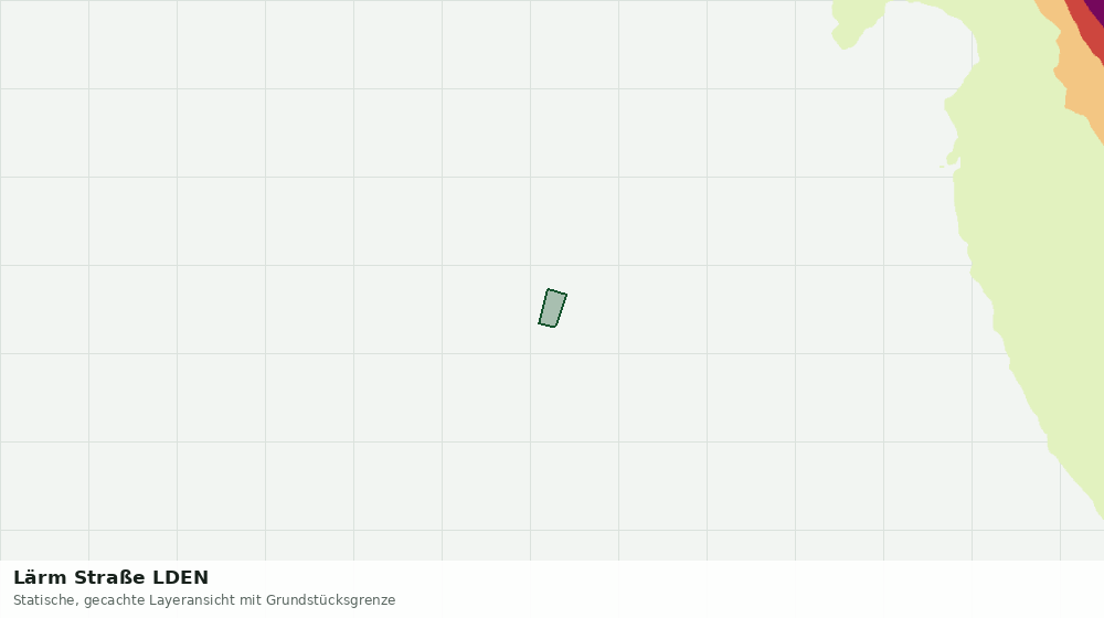 Statische Kartenansicht: Lärm Straße LDEN