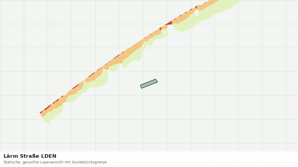Statische Kartenansicht: Lärm Straße LDEN