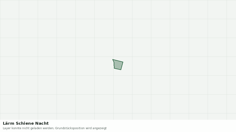 Statische Kartenansicht: Lärm Schiene Nacht