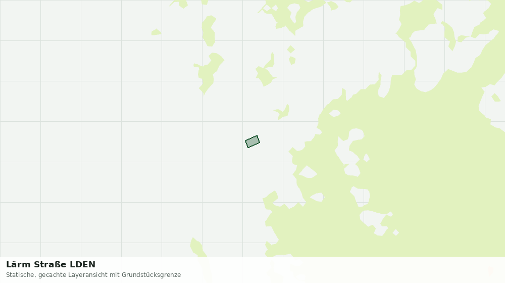 Statische Kartenansicht: Lärm Straße LDEN