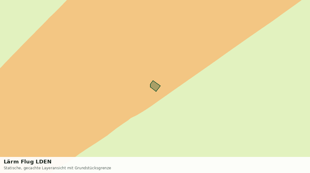 Statische Kartenansicht: Lärm Flug LDEN