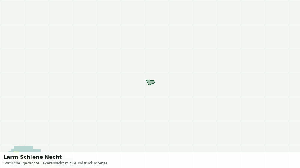 Statische Kartenansicht: Lärm Schiene Nacht