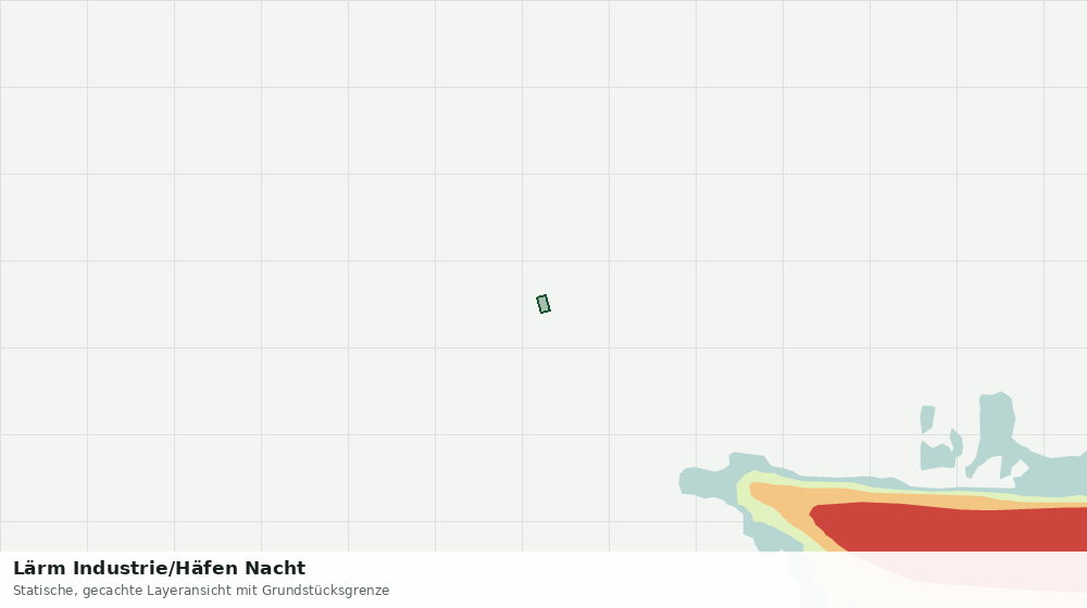 Statische Kartenansicht: Lärm Industrie/Häfen Nacht