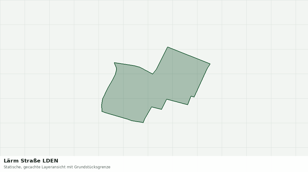 Statische Kartenansicht: Lärm Straße LDEN