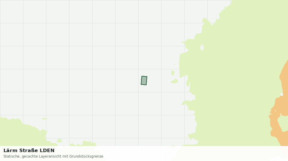 Statische Kartenansicht: Lärm Straße LDEN