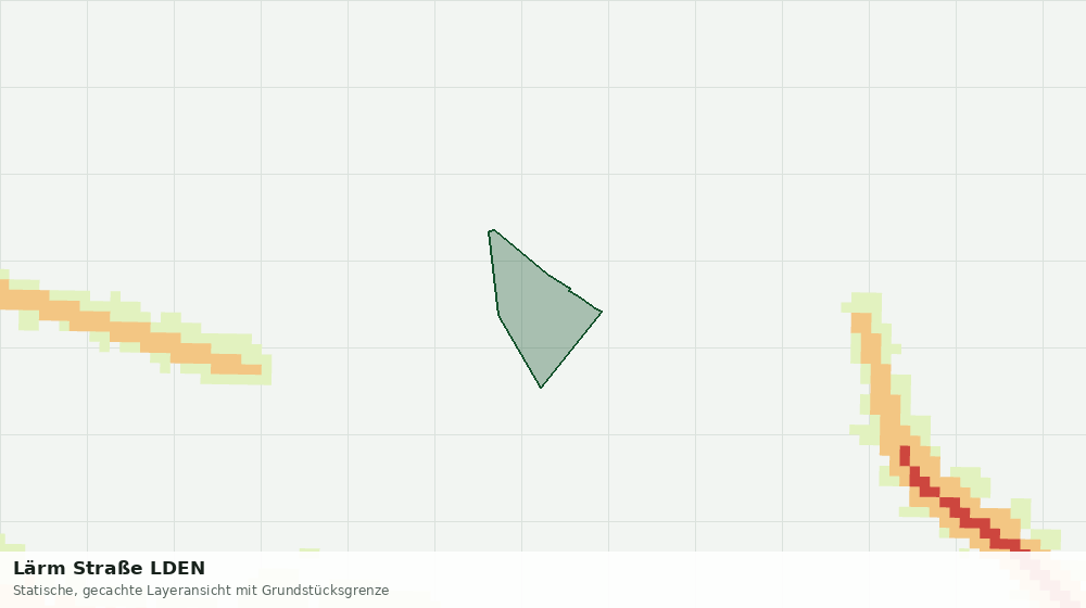 Statische Kartenansicht: Lärm Straße LDEN