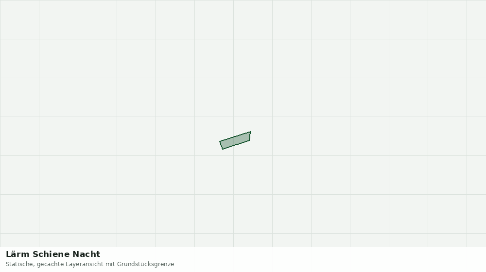 Statische Kartenansicht: Lärm Schiene Nacht