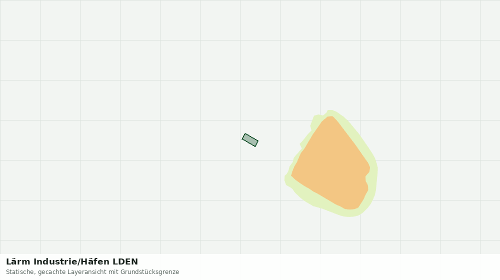 Statische Kartenansicht: Lärm Industrie/Häfen LDEN