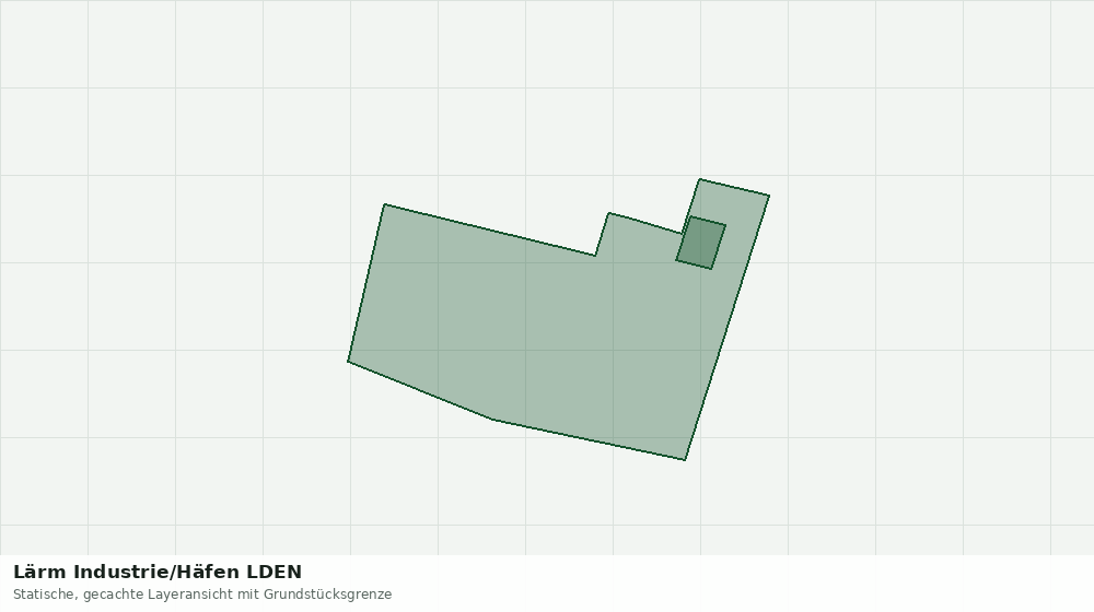 Statische Kartenansicht: Lärm Industrie/Häfen LDEN