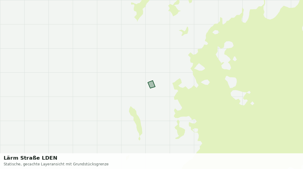 Statische Kartenansicht: Lärm Straße LDEN