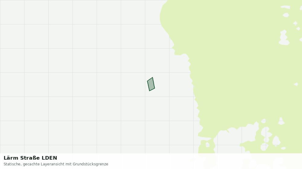 Statische Kartenansicht: Lärm Straße LDEN