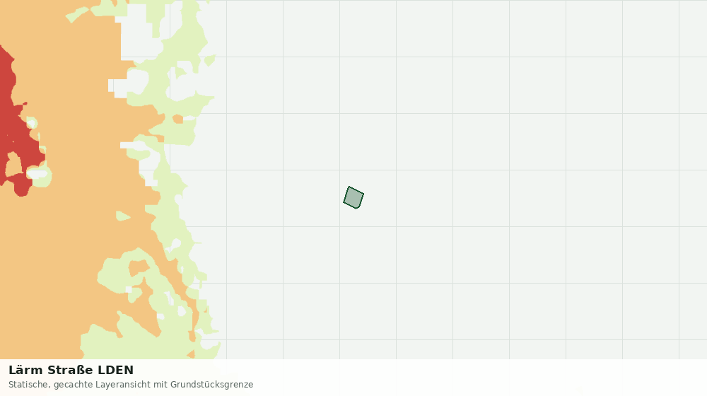 Statische Kartenansicht: Lärm Straße LDEN