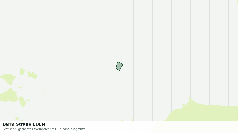 Statische Kartenansicht: Lärm Straße LDEN
