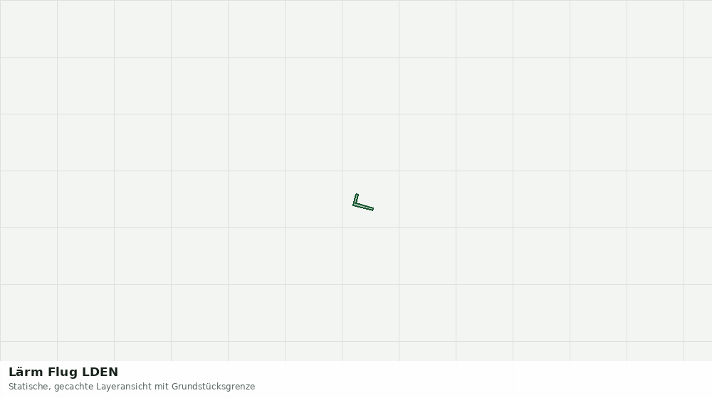 Statische Kartenansicht: Lärm Flug LDEN