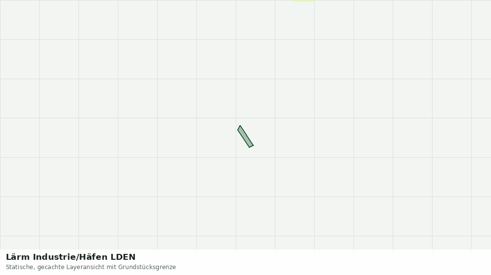 Statische Kartenansicht: Lärm Industrie/Häfen LDEN
