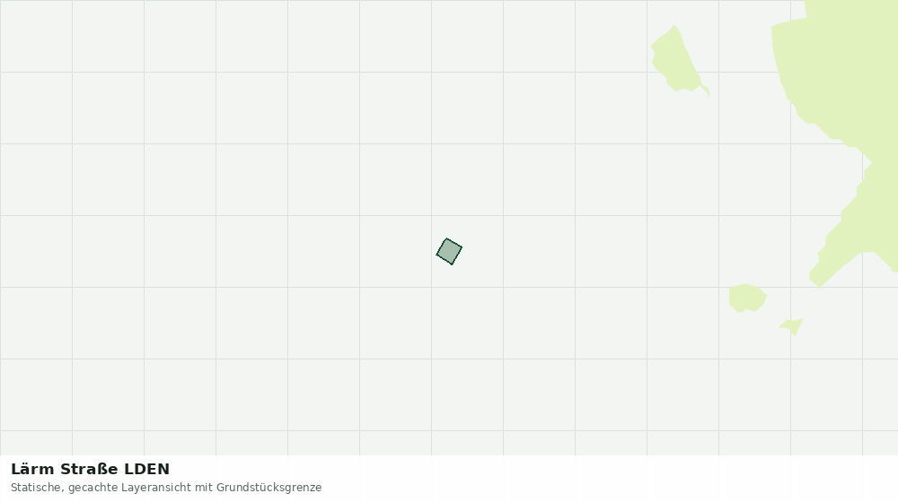 Statische Kartenansicht: Lärm Straße LDEN
