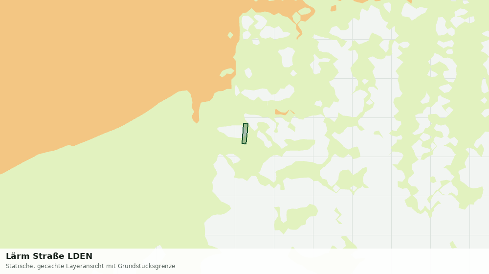 Statische Kartenansicht: Lärm Straße LDEN