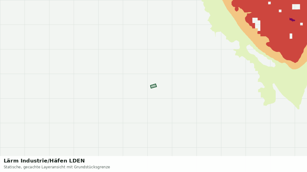 Statische Kartenansicht: Lärm Industrie/Häfen LDEN