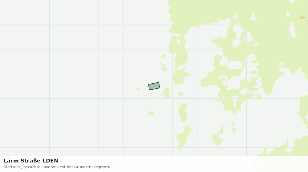 Statische Kartenansicht: Lärm Straße LDEN