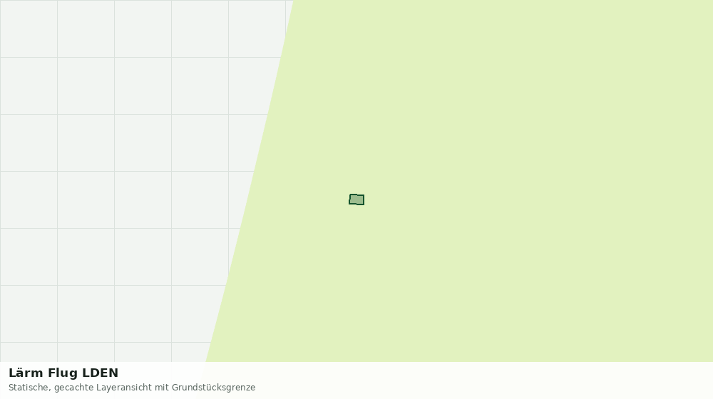 Statische Kartenansicht: Lärm Flug LDEN