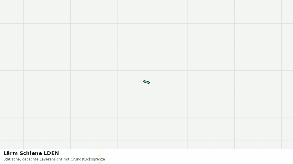 Statische Kartenansicht: Lärm Schiene LDEN