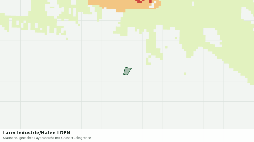 Statische Kartenansicht: Lärm Industrie/Häfen LDEN