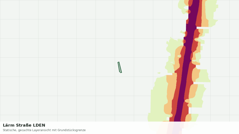 Statische Kartenansicht: Lärm Straße LDEN