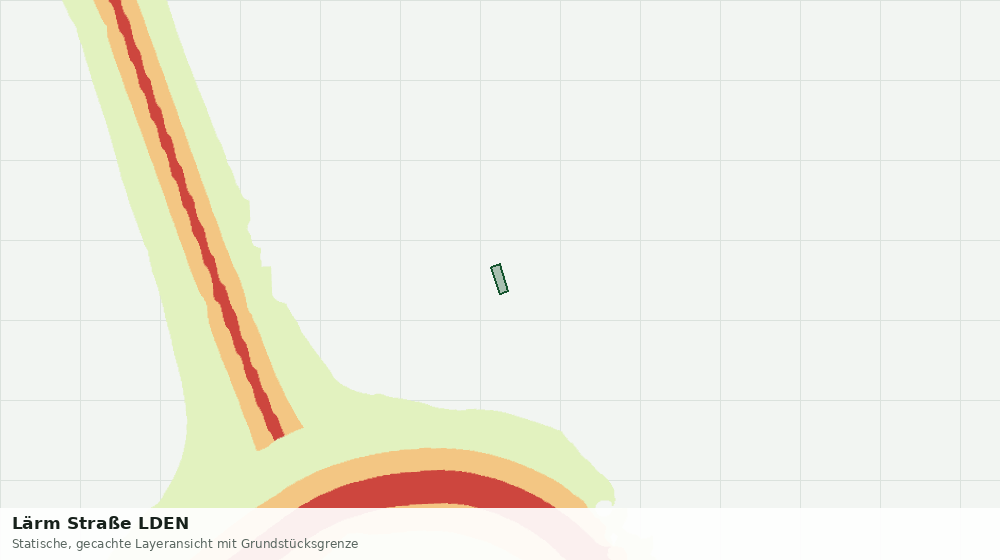 Statische Kartenansicht: Lärm Straße LDEN