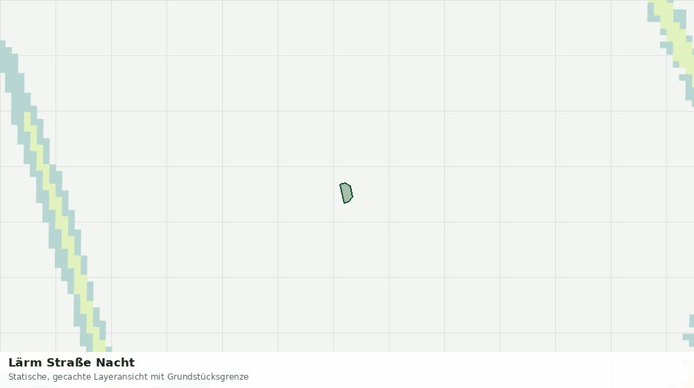 Statische Kartenansicht: Lärm Straße Nacht