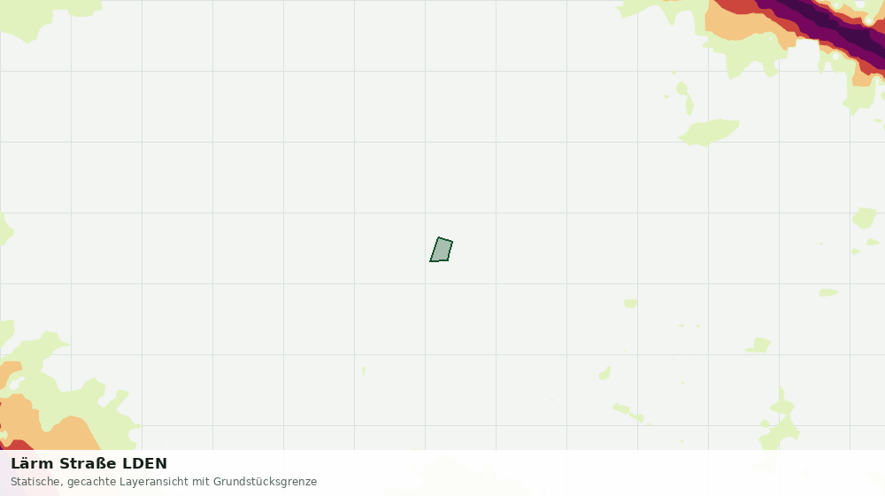 Statische Kartenansicht: Lärm Straße LDEN