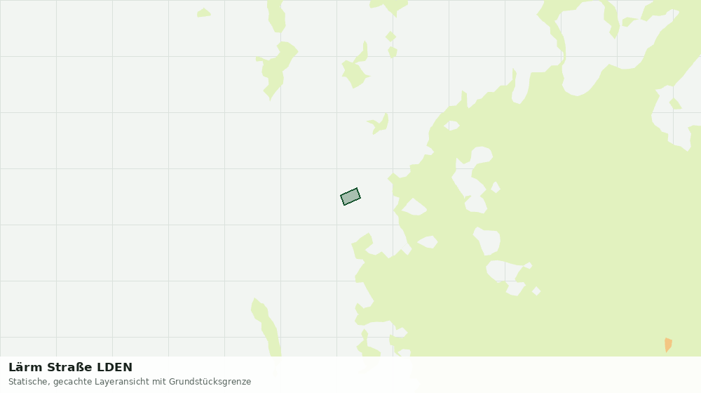 Statische Kartenansicht: Lärm Straße LDEN