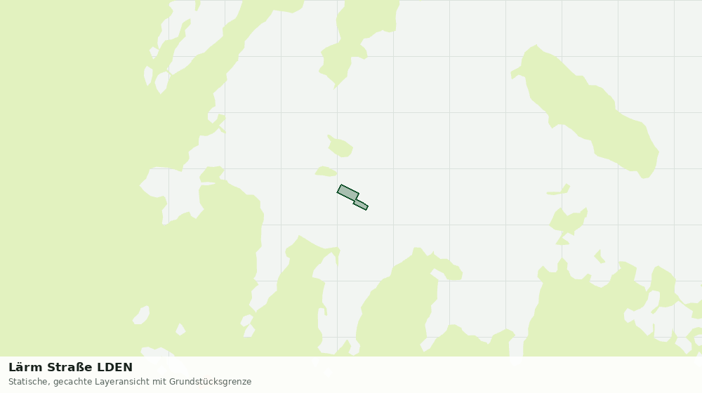 Statische Kartenansicht: Lärm Straße LDEN
