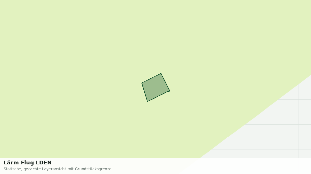 Statische Kartenansicht: Lärm Flug LDEN