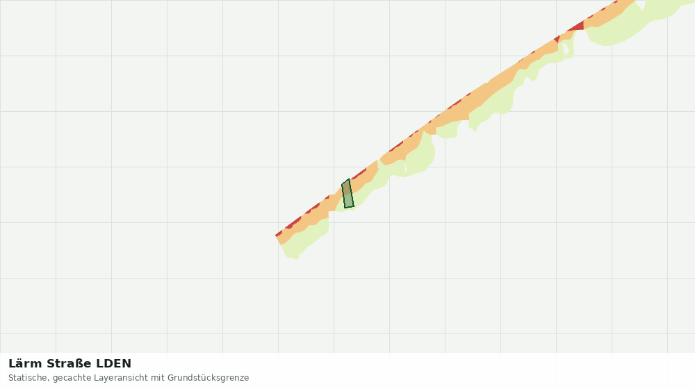 Statische Kartenansicht: Lärm Straße LDEN