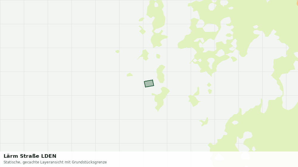 Statische Kartenansicht: Lärm Straße LDEN