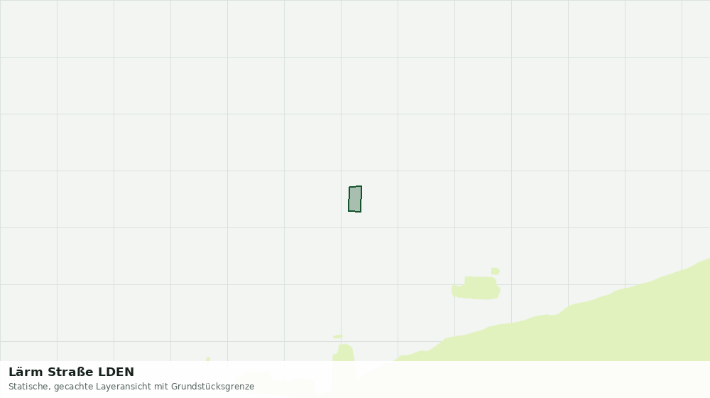 Statische Kartenansicht: Lärm Straße LDEN