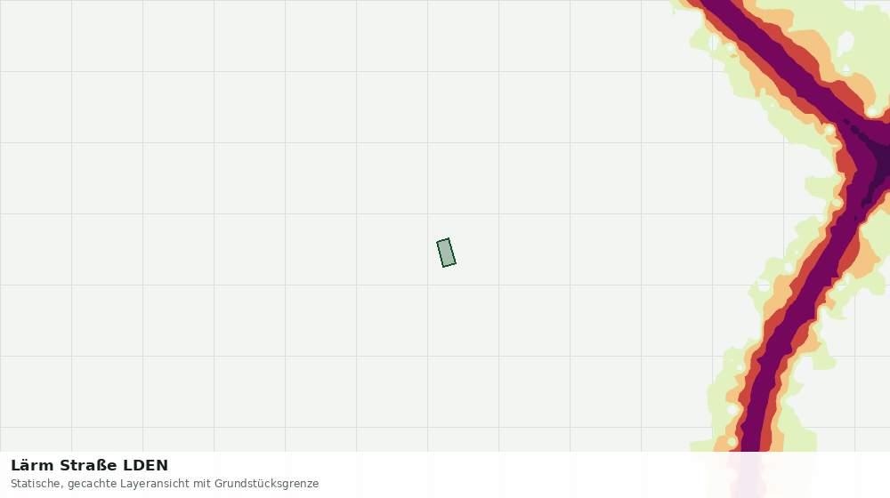 Statische Kartenansicht: Lärm Straße LDEN