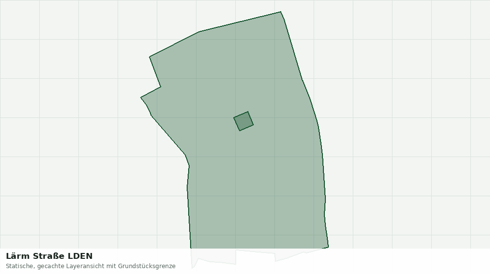 Statische Kartenansicht: Lärm Straße LDEN