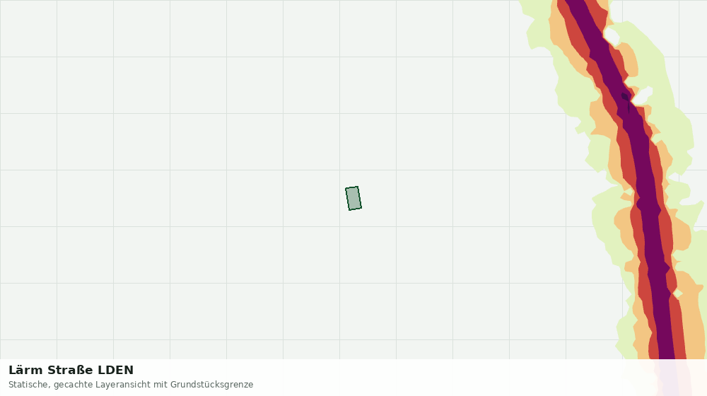 Statische Kartenansicht: Lärm Straße LDEN