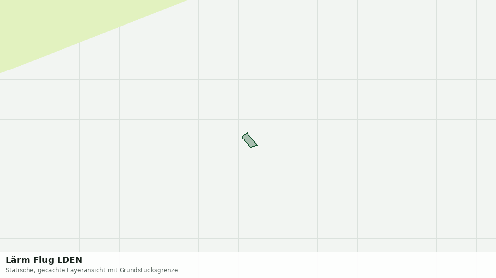 Statische Kartenansicht: Lärm Flug LDEN